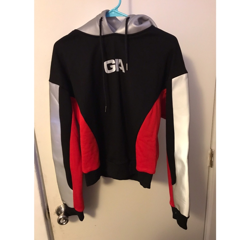 XS I.AM.GIA reflective Sabrina Hoodie